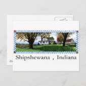 Amish House Shipshewana Indiana Briefkaart (Voorkant / Achterkant)