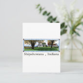 Amish House Shipshewana Indiana Briefkaart (Staand voorkant)