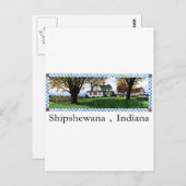 Amish House Shipshewana Indiana Briefkaart (Voorkant / Achterkant)
