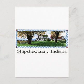 Amish House Shipshewana Indiana Briefkaart
