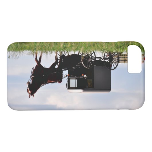 Amish IPhone-zaak Case-Mate iPhone Case (Achterkant (Horizontaal))