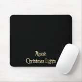 Amish kerstlampjes muismat (Met muis)