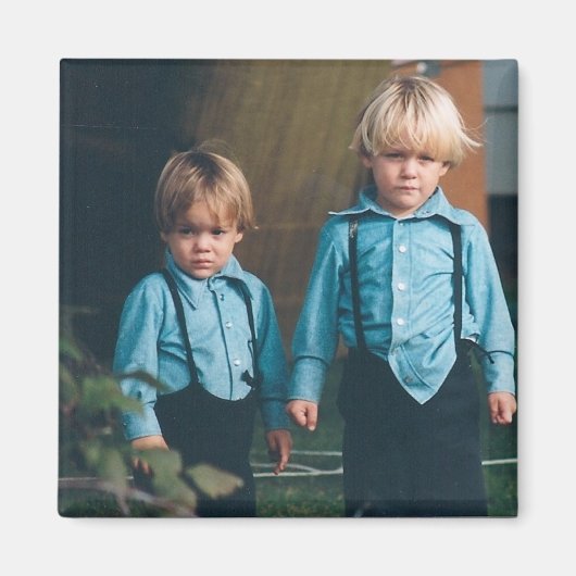 Amish Kinder Lancaster County PA magneet (Voorkant)