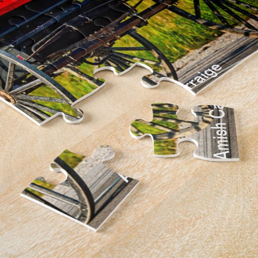 Amish koets legpuzzel (Zijkant)