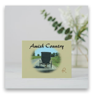 Amish Land Briefkaart