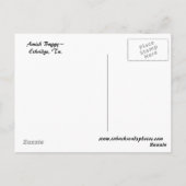 Amish Land Briefkaart (Achterkant)