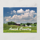 Amish Land Briefkaart (Voorkant)