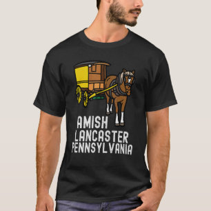 Amish land Pennsylvania Paard En Koets 2 T-shirt