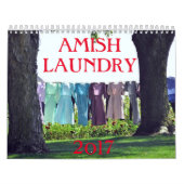 AMISH LAUNDRY 2017 KALENDER (Hoes)
