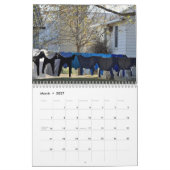 AMISH LAUNDRY 2017 KALENDER (Mar 2027)