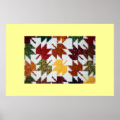 Amish Leaves Poster (Voorkant)