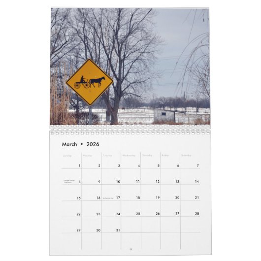 AMISH LIFE 2020 KALENDER (Mar 2026)