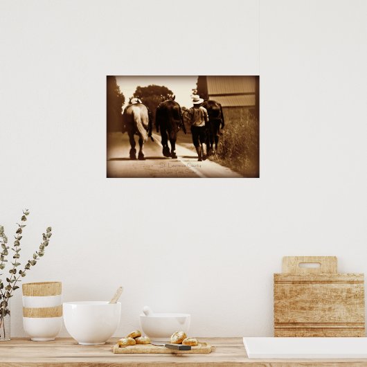 Amish Life Poster (Keuken)