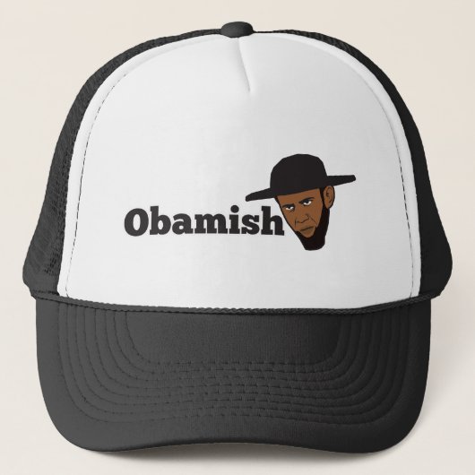 Amish Obama Trucker Pet (Voorkant)