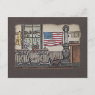 Amish One Room Briefkaart