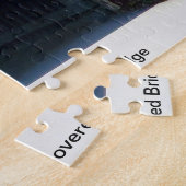 Amish Overdekte Brug Legpuzzel (Zijkant)
