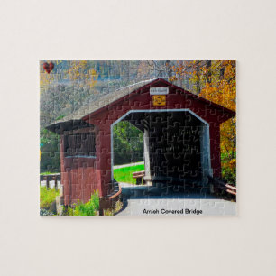 Amish Overdekte Brug Legpuzzel
