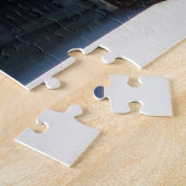 Amish overdekte brug. legpuzzel (Zijkant)