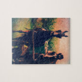 Amish Paardenteam Legpuzzel (Horizontaal)