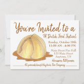 Amish Pennsylvania PA Dutch Food Festival Dumpling Kaart (Voorkant)