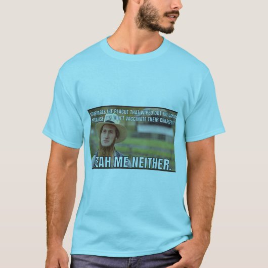 amish plagen t-shirt (Voorkant)