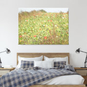 Amish Pompoenveld Fotografie Wand Kunst Canvas Afdruk (Insitu (Slaapkamer))