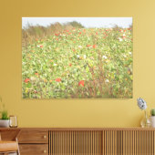 Amish Pompoenveld Fotografie Wand Kunst Canvas Afdruk (Insitu (Woonkamer))