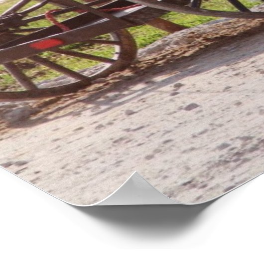 Amish Pony Cart Poster (Hoek)