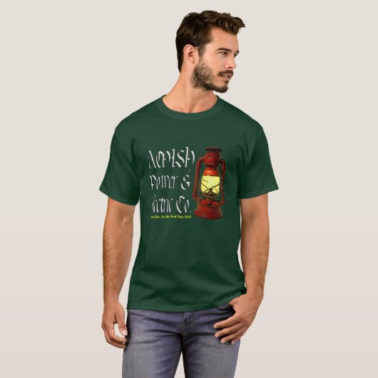 AMISH Power en Electric Co. T-shirt (Voorkant volledig)