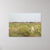 Amish Pumpkin Patch Boerderij Fotografie Wall Art Canvas Afdruk (Voorkant)