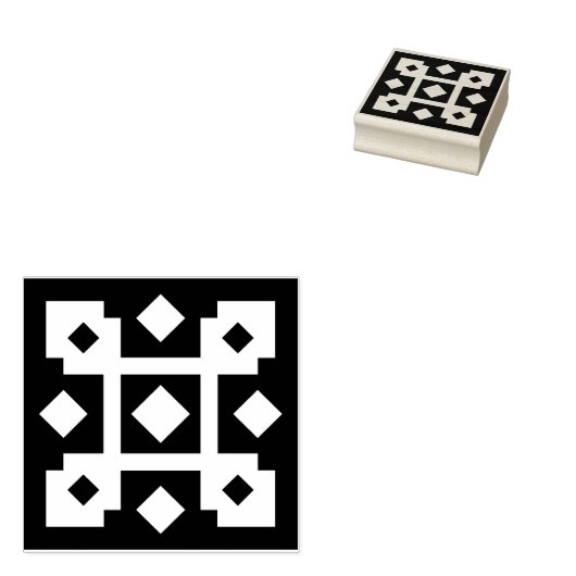 amish quilt art stempel (Gestempeld)