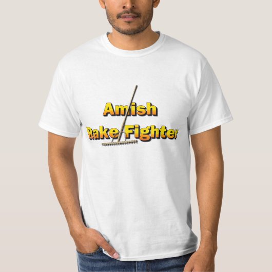 Amish Rake Fighter T-shirt (Voorkant)