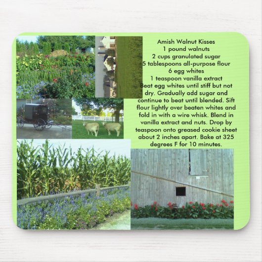 Amish Recipes Muismat (Voorkant)