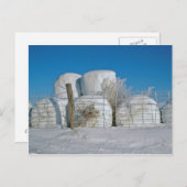 Amish Round Hay Bales-Briefkaart Briefkaart (Voorkant / Achterkant)