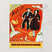 Amish & Rural Pennsylvania Briefkaart (Voorkant)