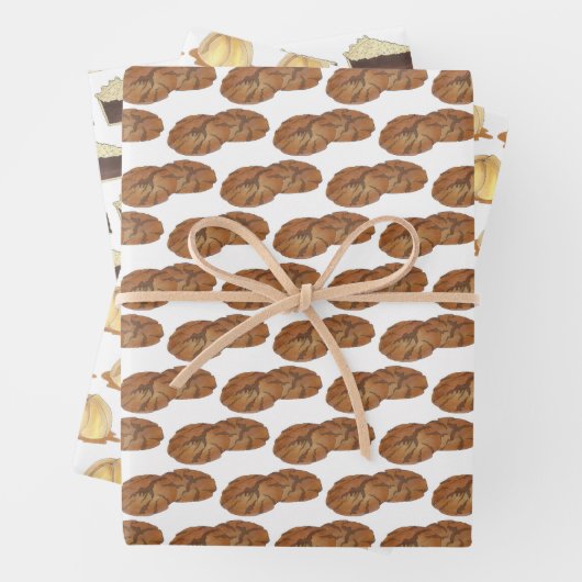 Amish Shoo Fly Pie Apple Dumpling Ginger Snaps Inpakpapier Vel (In situ)