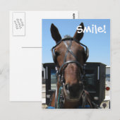 Amish Smile! Briefkaart (Voorkant / Achterkant)