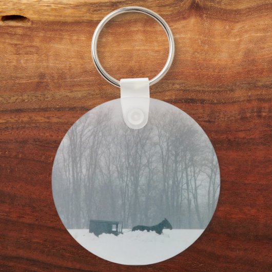 AMISH SNOWSTORM SLEUTELHANGER (Voorkant)