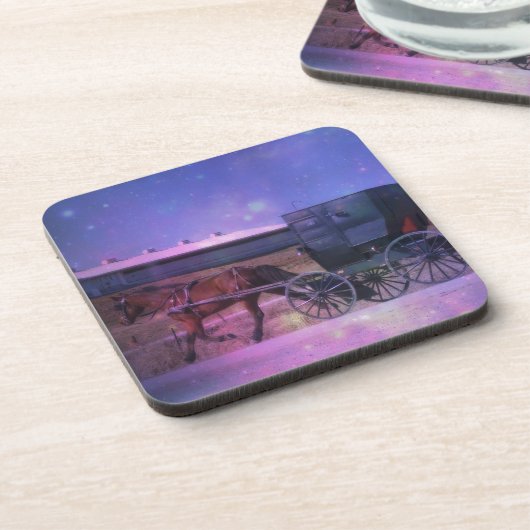 Amish Space Bier Onderzetter (Linkerzijde)