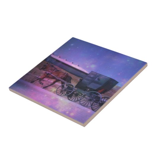 Amish Space Tegeltje (Zijkant)