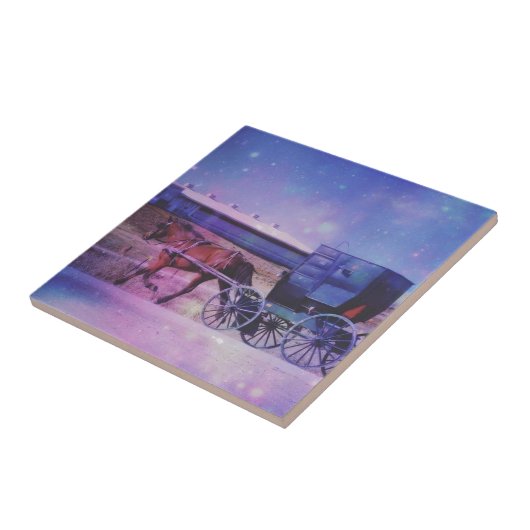 Amish Space Tegeltje (Zijkant)