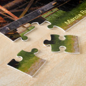 Amish Steam Tractor Legpuzzel (Zijkant)