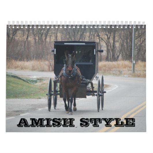 Amish Style Agenda Kalender (Hoes)