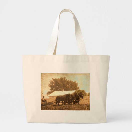Amish Team Grote Tote Bag (Voorkant)