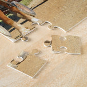 Amish Team of Vier Legpuzzel (Zijkant)