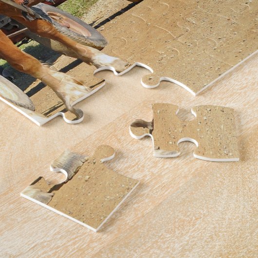 Amish Team of Vier Legpuzzel (Zijkant)