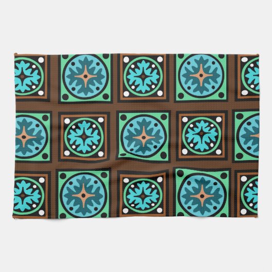 Amish Textile Print Theedoek (Horizontaal)
