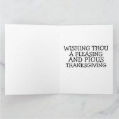 AMISH THANKSGIVING GRAPPIG WENSKAART KAART (Binnen)