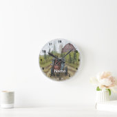 Amish Town Day Clock Ronde Klok (Huis)