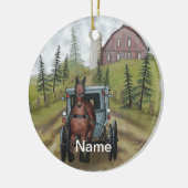 Amish Town Day ornament (Links)